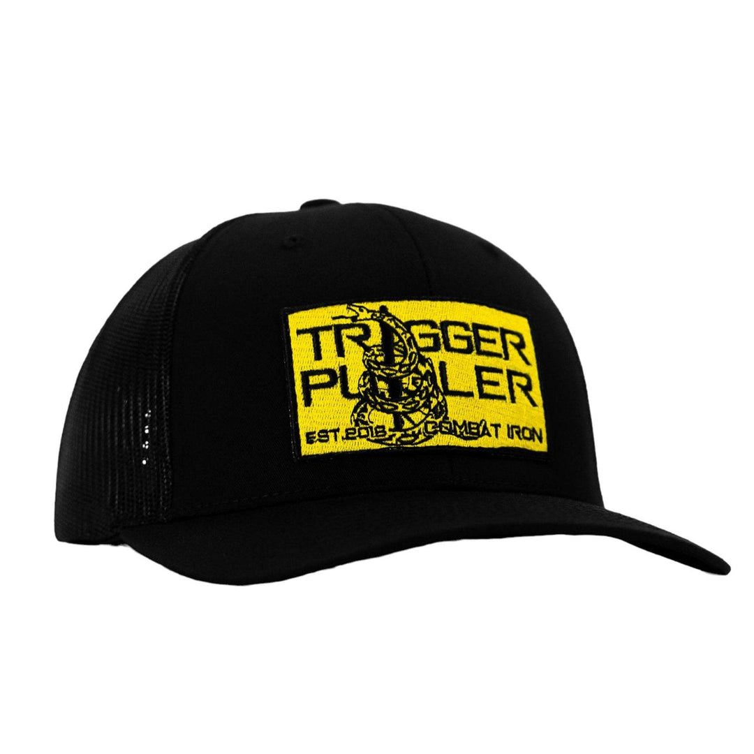 TRIGGER PULLER YELLOW GADSDEN FLAG PATCH SNAPBACK HAT - One Revolver Surfboards