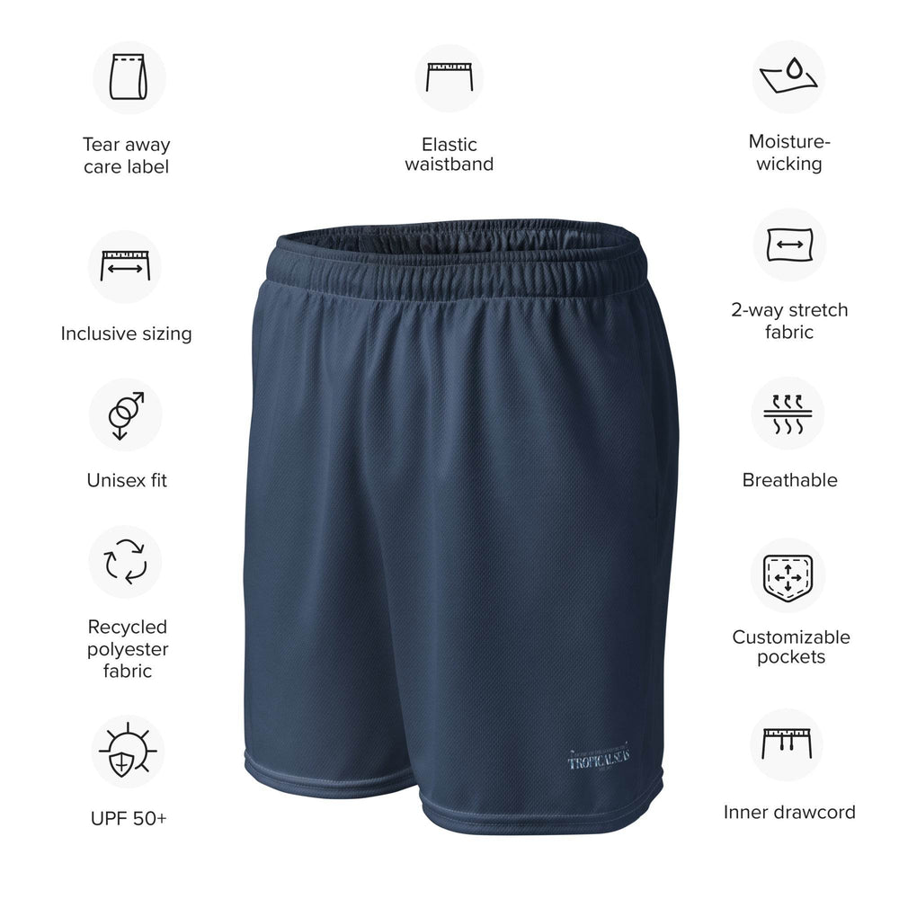 Secret Island Athletic Mesh Shorts - One Revolver Surfboards
