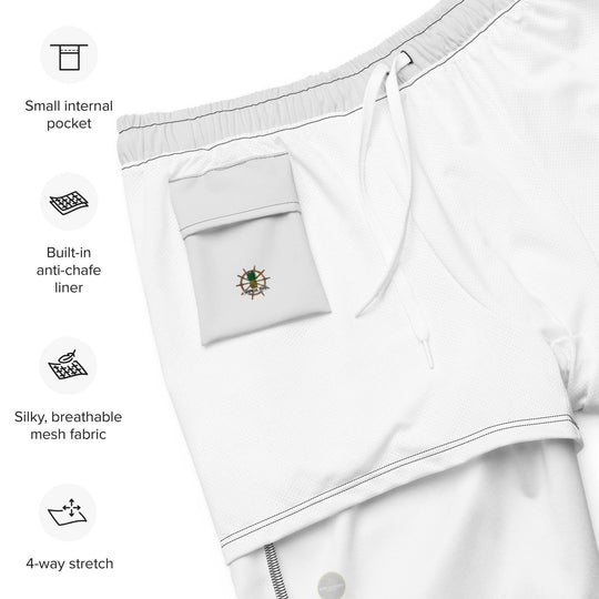 Men's Eco Grey Board Shorts - Swimwear - One Revolver Surfboards