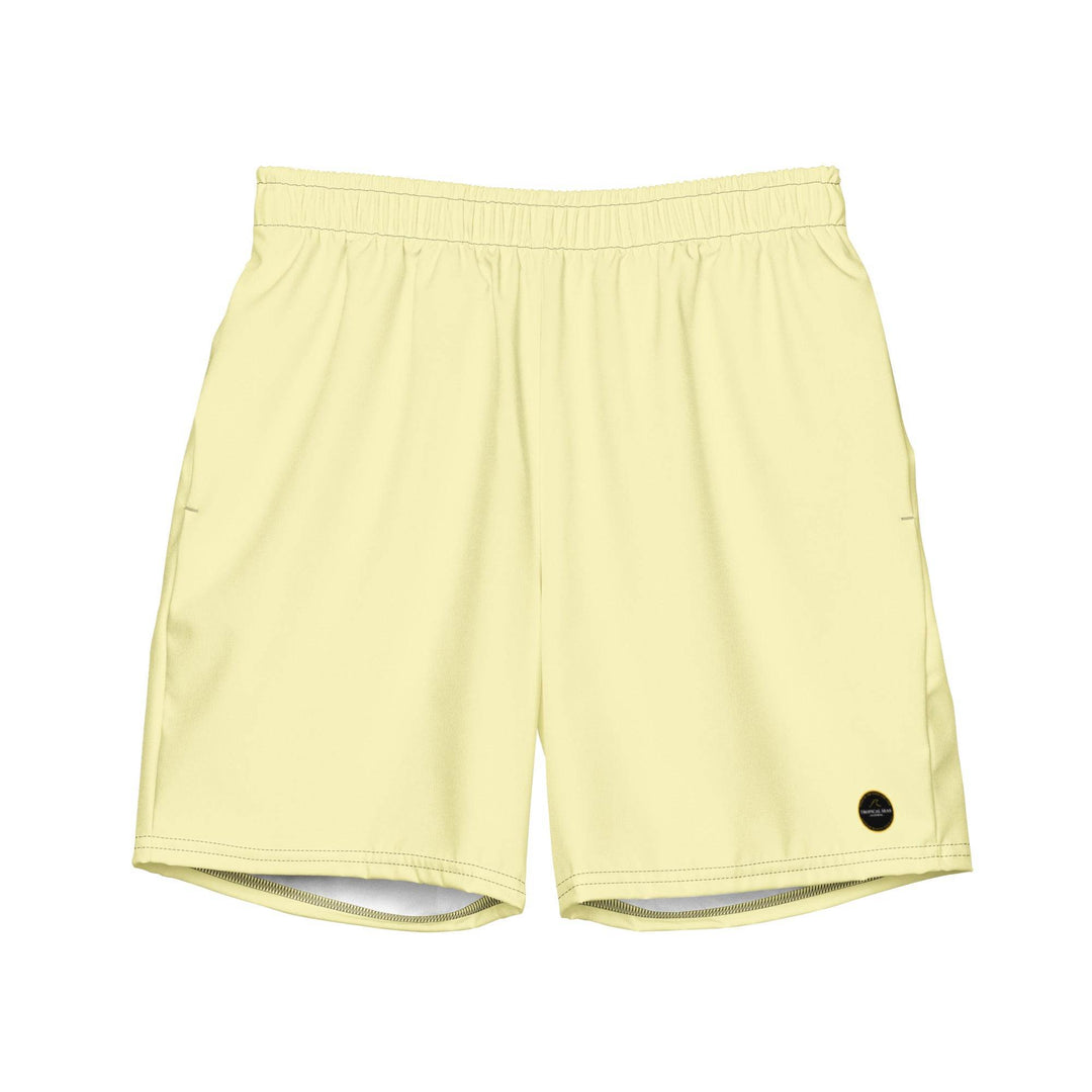 Men's Yellow Eco Board Shorts - Swimwear - One Revolver Surfboards