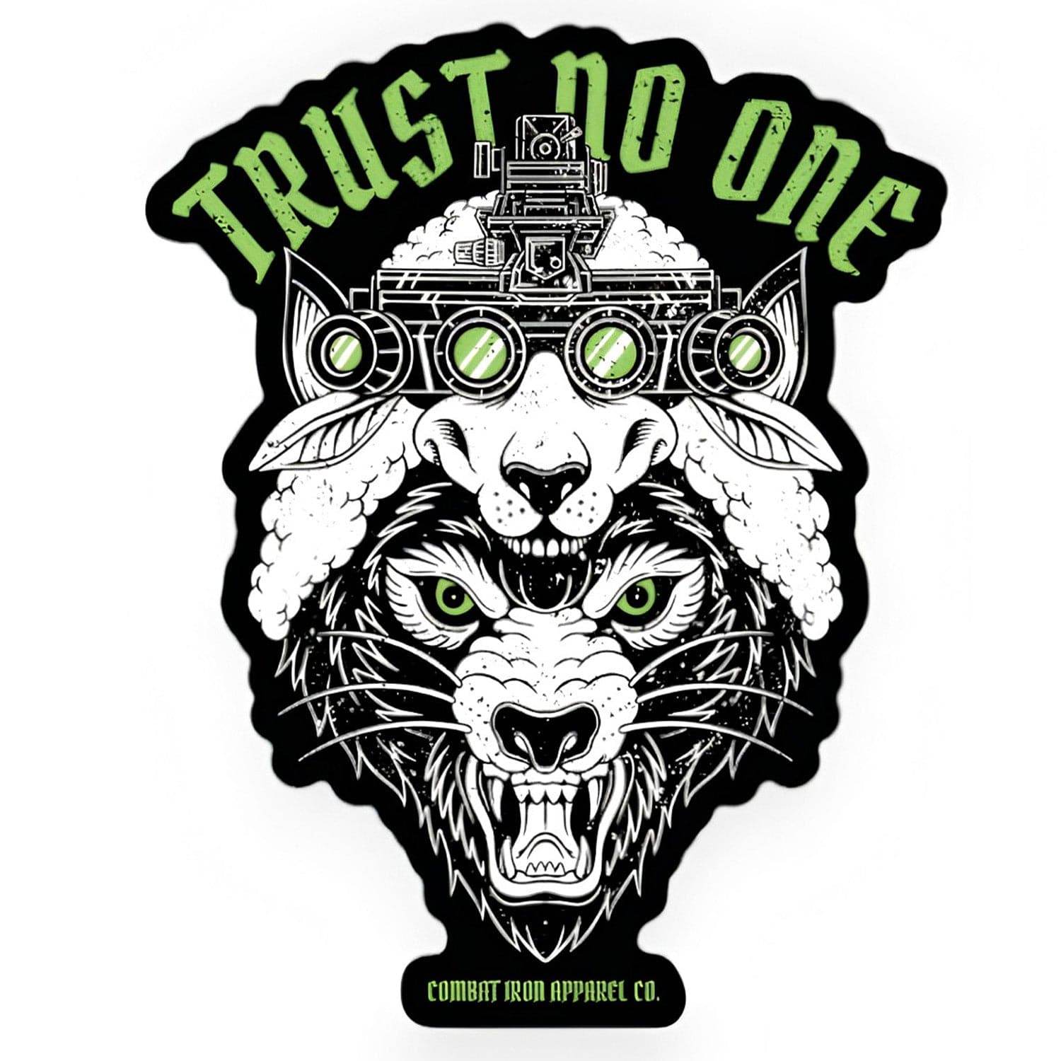Trust No One Decal Sticker - One Revolver Surfboards