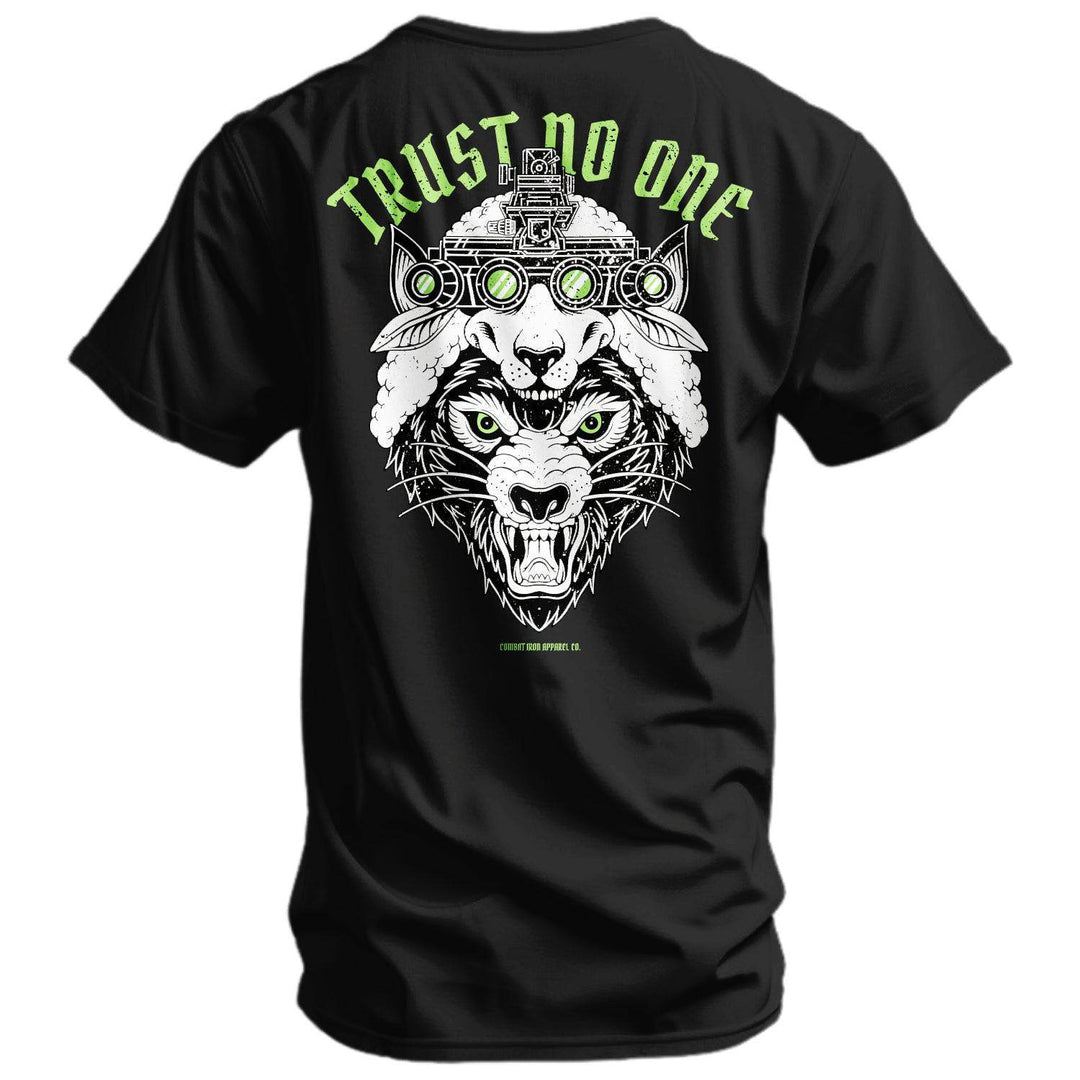 Trust No One Wolf Men's T-Shirt - One Revolver Surfboards