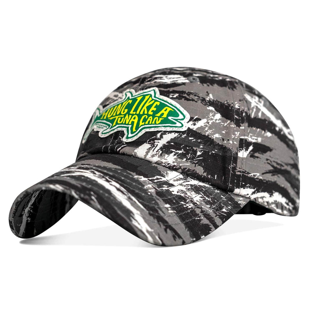 Hung Like A Tuna Can Patch Ripstop Low Profile Hat - One Revolver Surfboards