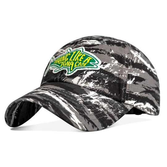 Hung Like A Tuna Can Patch Ripstop Low Profile Hat - One Revolver Surfboards