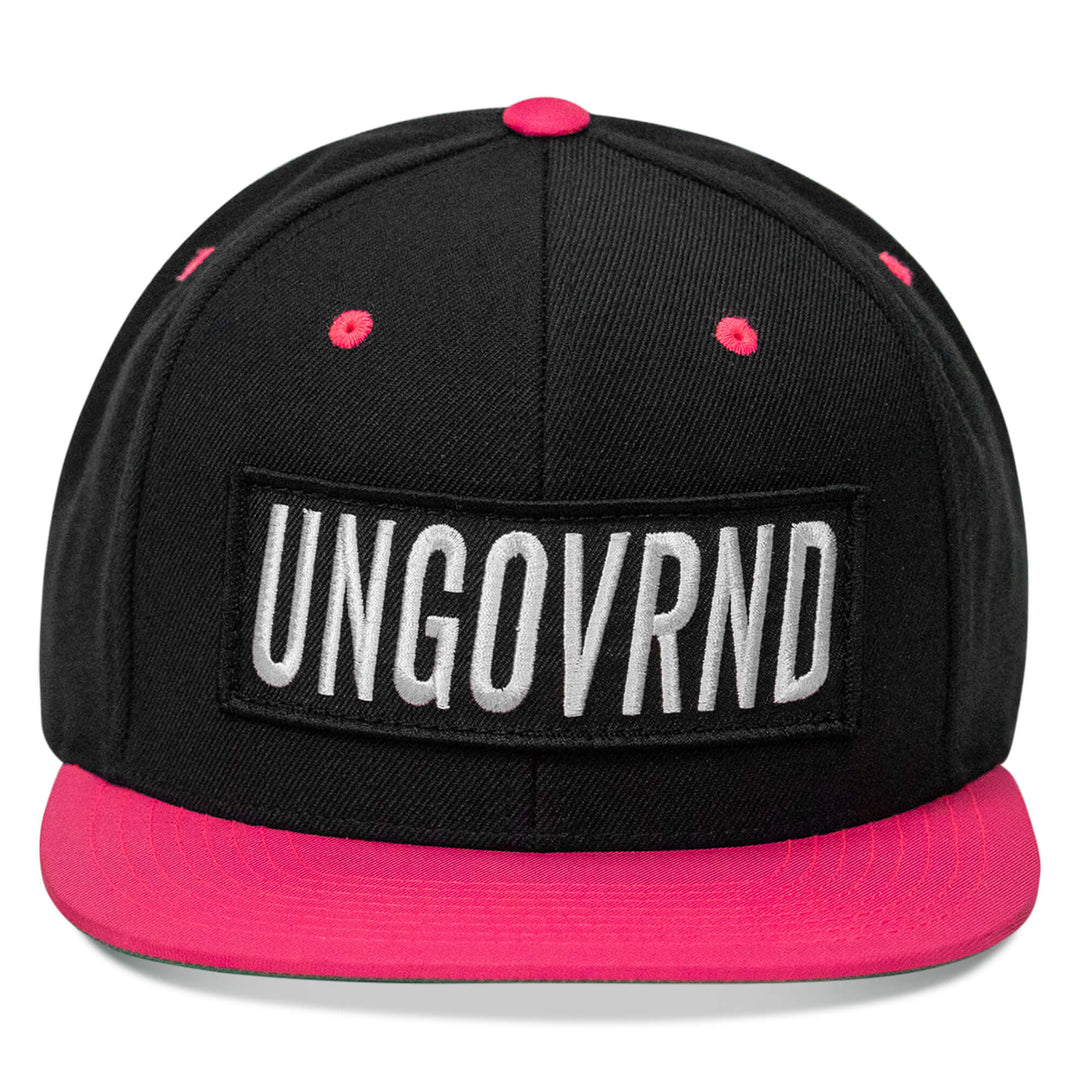 One Revolver Surfboards - Ungovrnd Oversized Patch Flatbill SnapBack Hat HEADWEAR