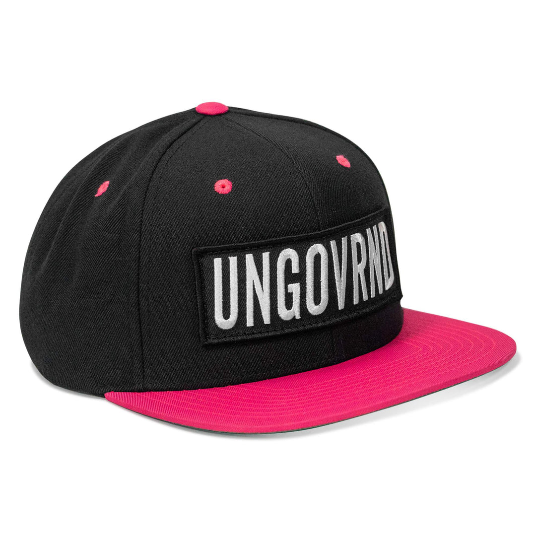 One Revolver Surfboards - Ungovrnd Oversized Patch Flatbill SnapBack Hat HEADWEAR