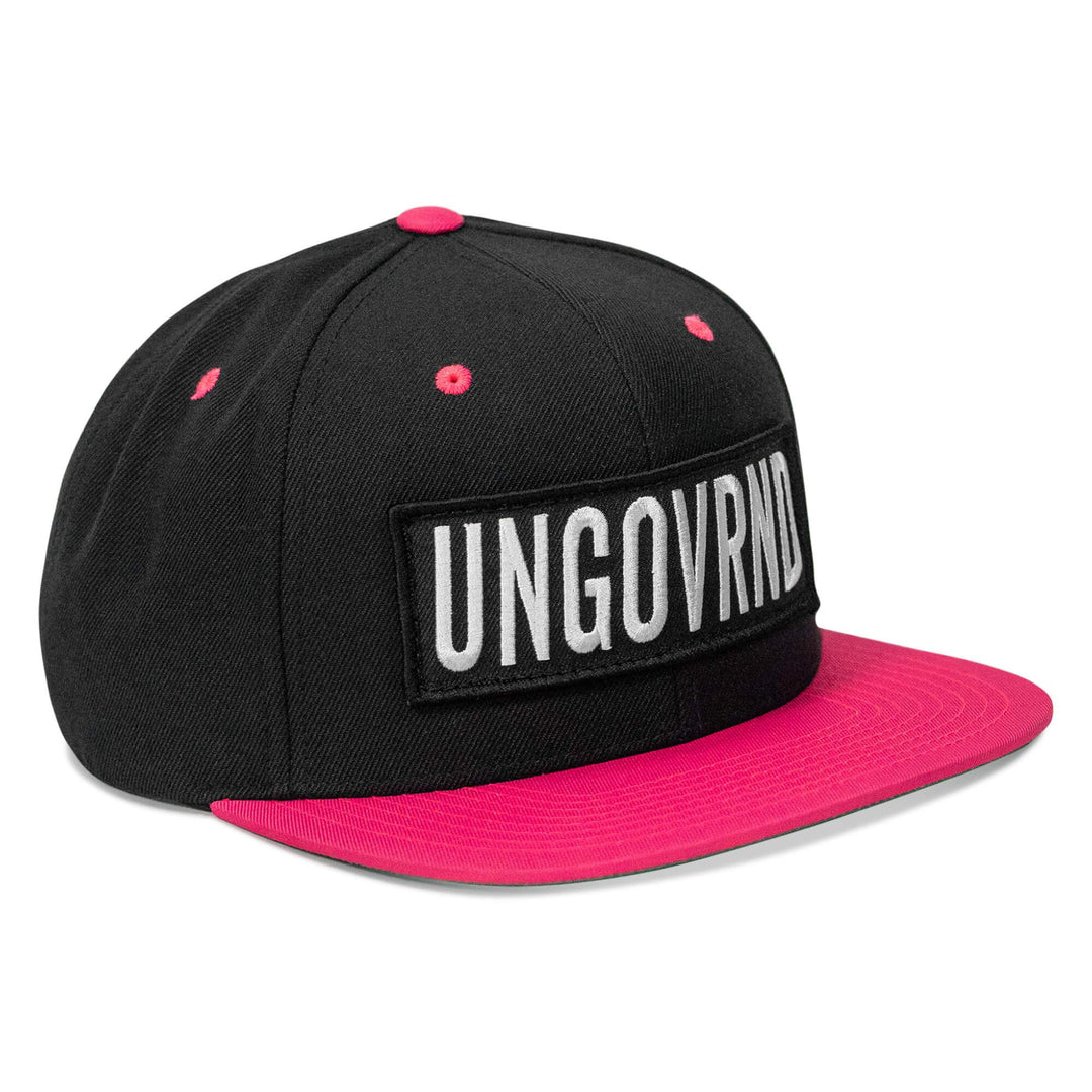 One Revolver Surfboards - Ungovrnd Oversized Patch Flatbill SnapBack Hat HEADWEAR