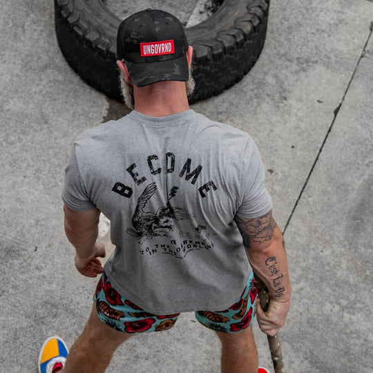 Become A Threat To The Darkness Men's T-Shirt - One Revolver Surfboards
