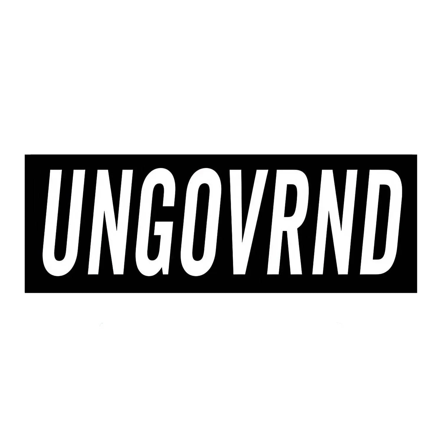 One Revolver Surfboards - Ungovrnd Decal DECAL