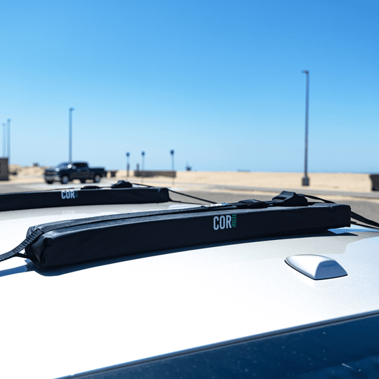 Soft Car Racks | Universal Fit Roof Rack for Surf, SUP Canoe or Kayak - One Revolver Surfboards