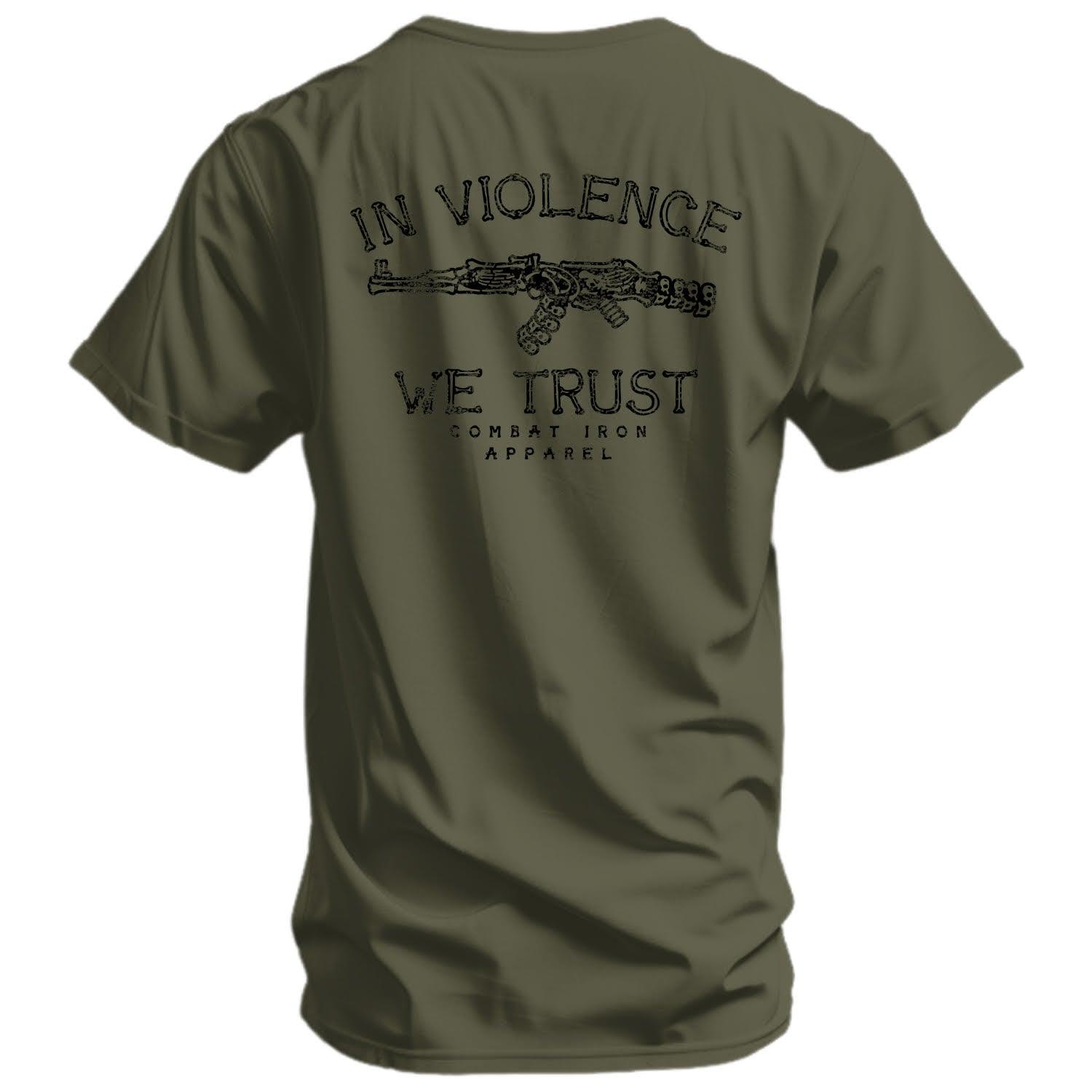 One Revolver Surfboards - In Violence We Trust Men's T-Shirt GRAPHIC T-SHIRT