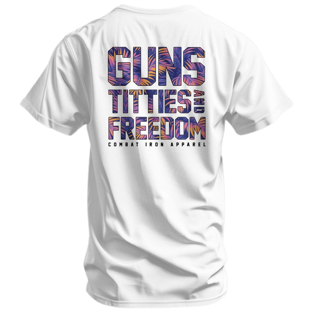 One Revolver Surfboards - Guns, Titties And Freedom Men&