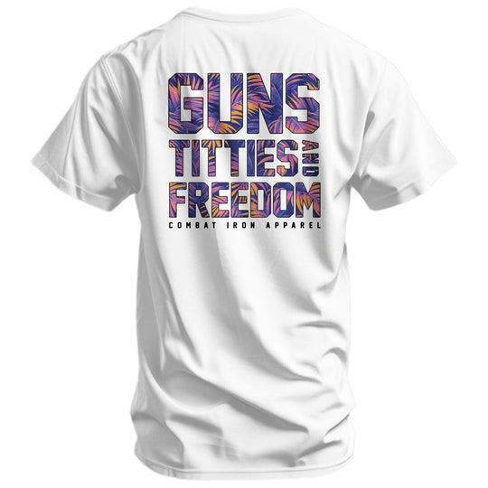 One Revolver Surfboards - Guns, Titties And Freedom Men&