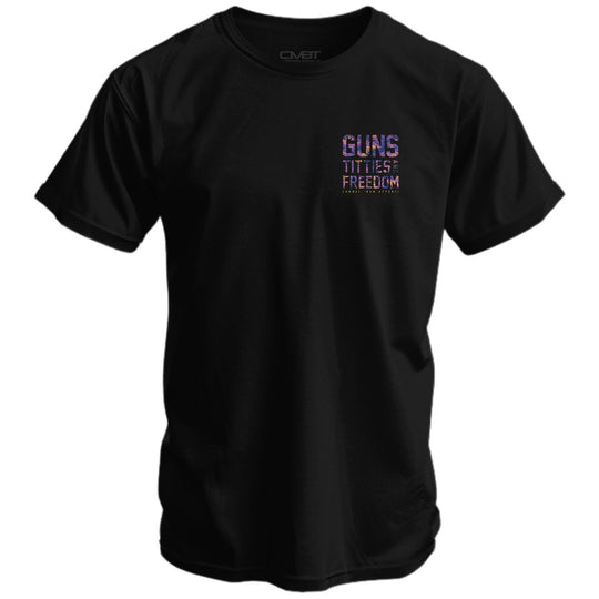 One Revolver Surfboards - Guns, Titties And Freedom Men&