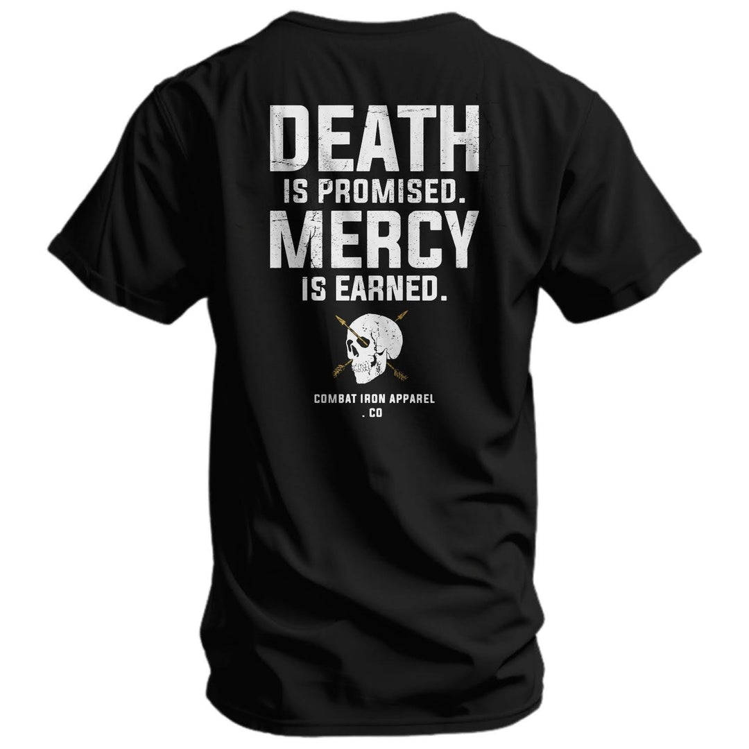 One Revolver Surfboards - Death Is Promised. Mercy Is Earned Men's T-Shirt GRAPHIC T-SHIRT