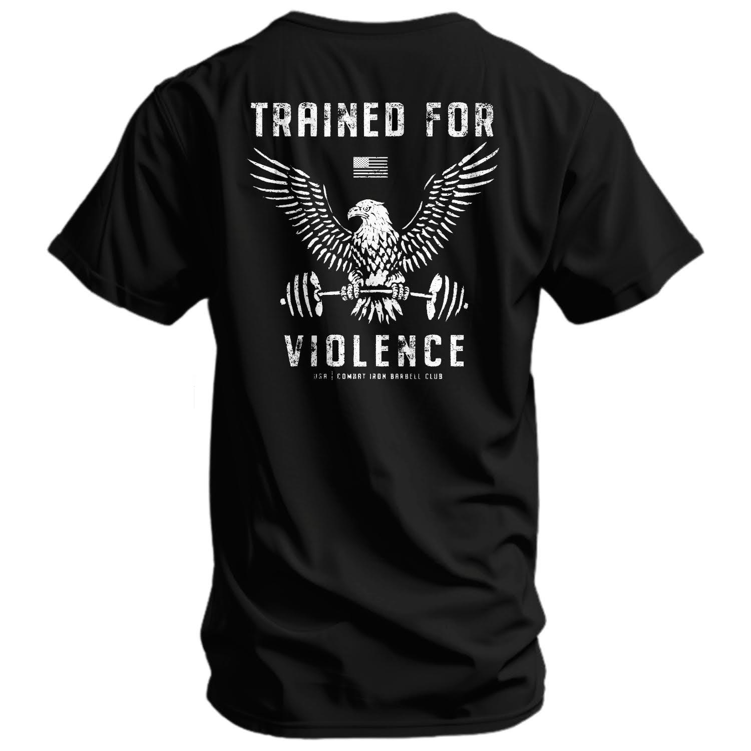 One Revolver Surfboards - Trained for Violence Men's T-Shirt GRAPHIC T-SHIRT