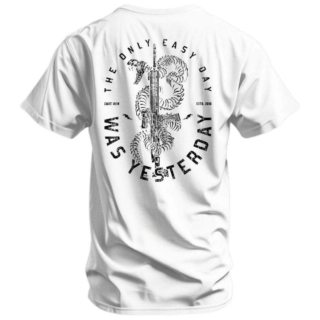One Revolver Surfboards - Only Easy Day Was Yesterday Rifle Men's T-Shirt GRAPHIC T-SHIRT