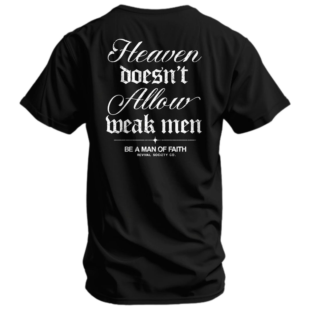 One Revolver Surfboards - Heaven Doesn't Allow Weak Men Men's T-Shirt GRAPHIC T-SHIRT