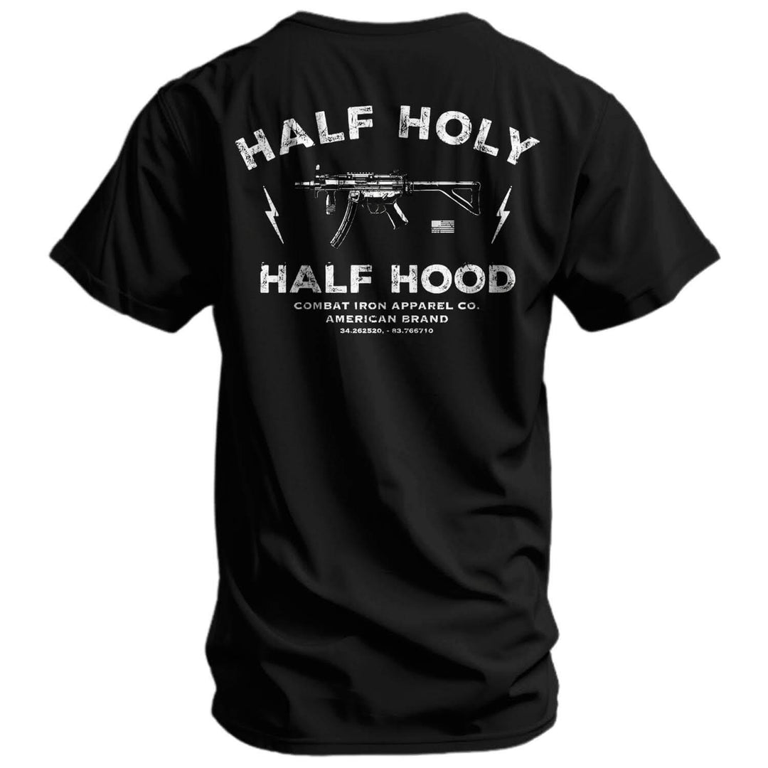 One Revolver Surfboards - Half Holy. Half Hood Men's T-Shirt GRAPHIC T-SHIRT