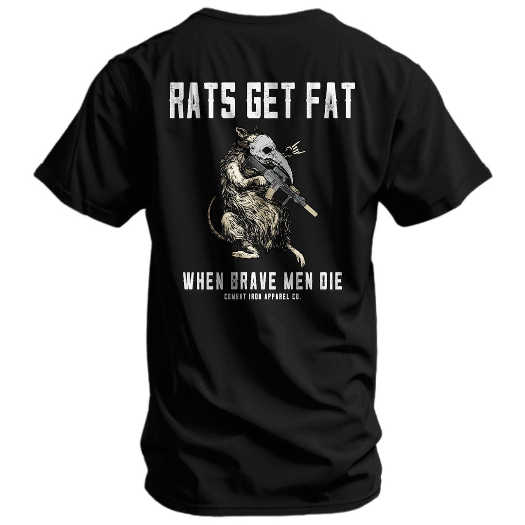 One Revolver Surfboards - Rats Get Fat Men's T-Shirt GRAPHIC T-SHIRT
