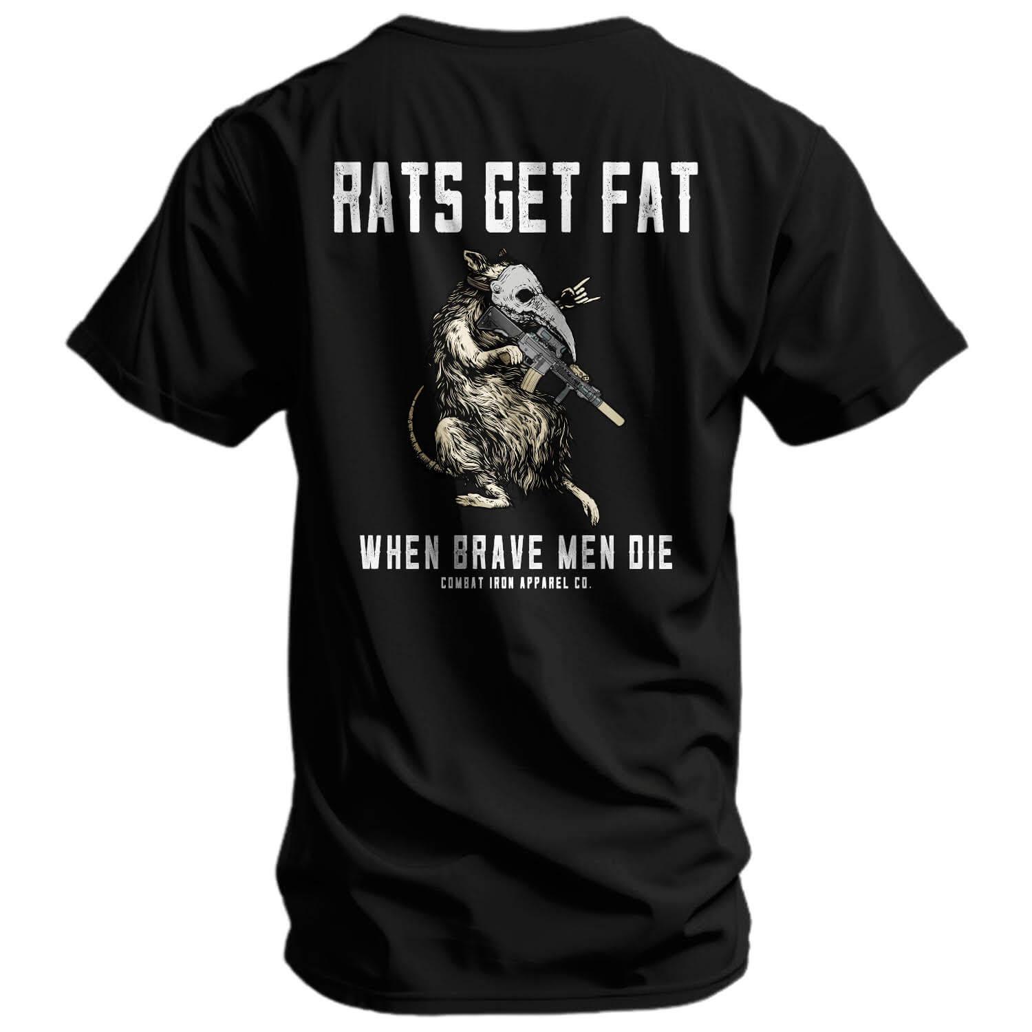 One Revolver Surfboards - Rats Get Fat Men's T-Shirt GRAPHIC T-SHIRT