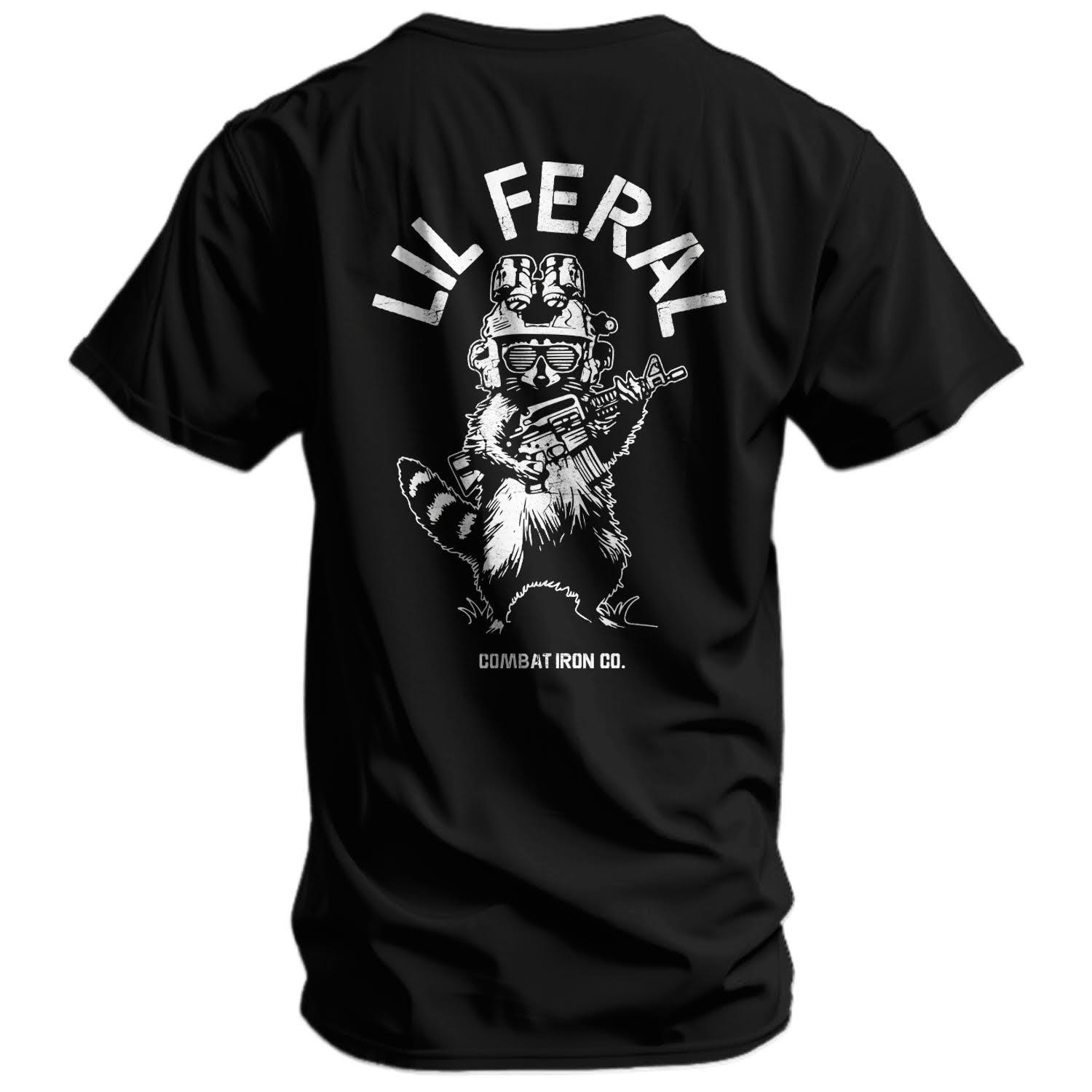 One Revolver Surfboards - Lil Feral Raccoon Men's T-Shirt GRAPHIC T-SHIRT