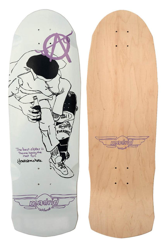 Madrid x Tim Kerr OS Shape LTD of 250 Skateboard Deck - One Revolver Surfboards