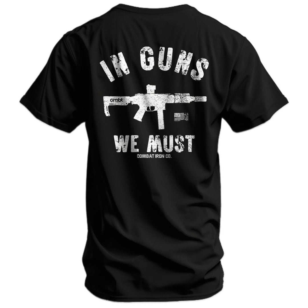 One Revolver Surfboards - In Guns We Must Men's T-Shirt GRAPHIC T-SHIRT