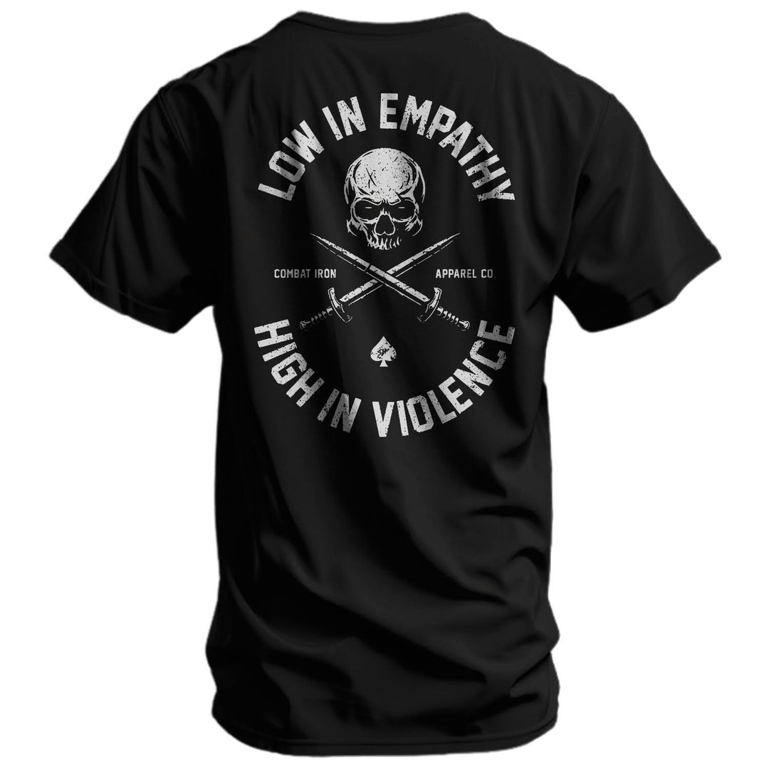 One Revolver Surfboards - Low In Empathy High In Violence Men's T-Shirt GRAPHIC T-SHIRT