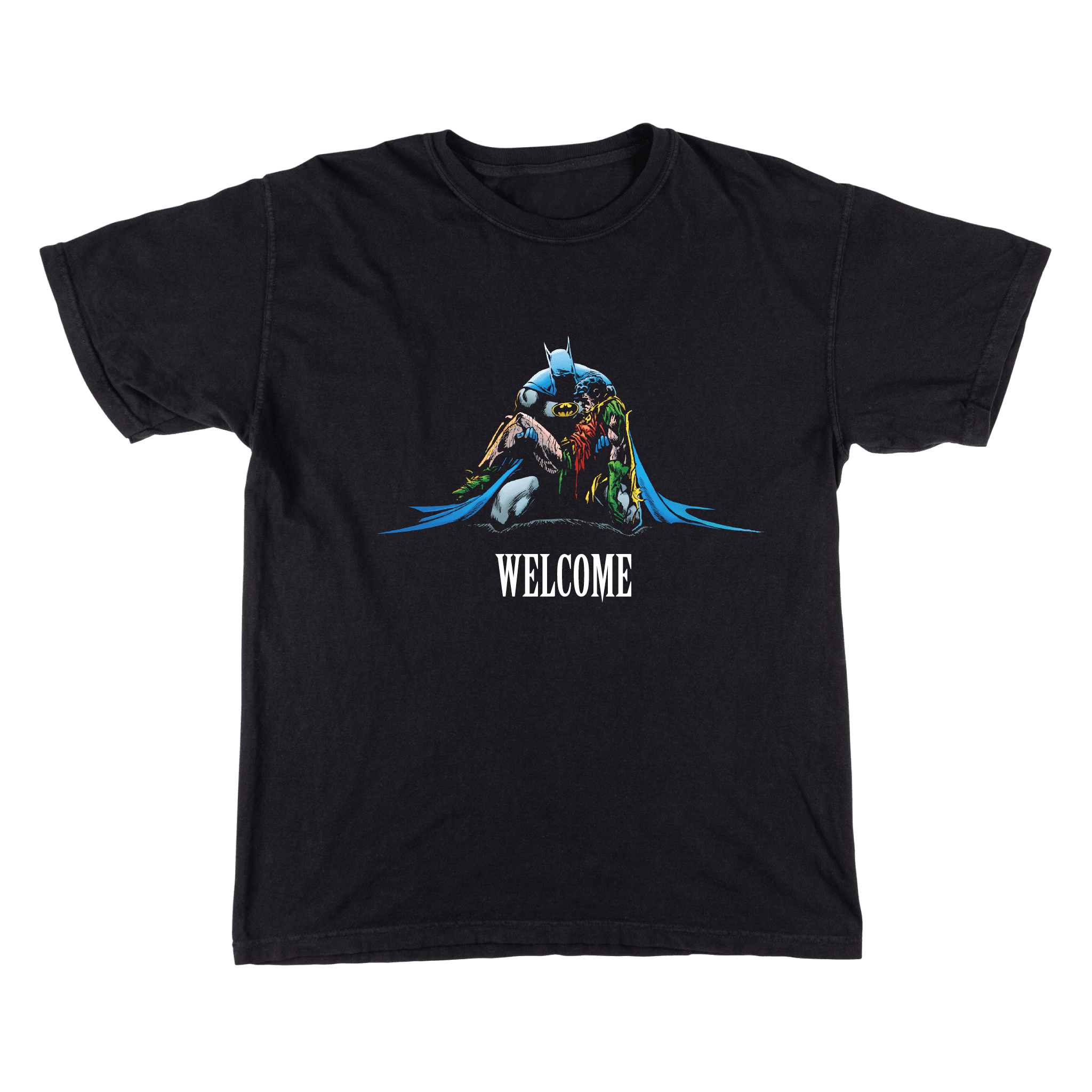 WELCOME x BATMAN DEATH IN THE FAMILY T-SHIRT - One Revolver Surfboards