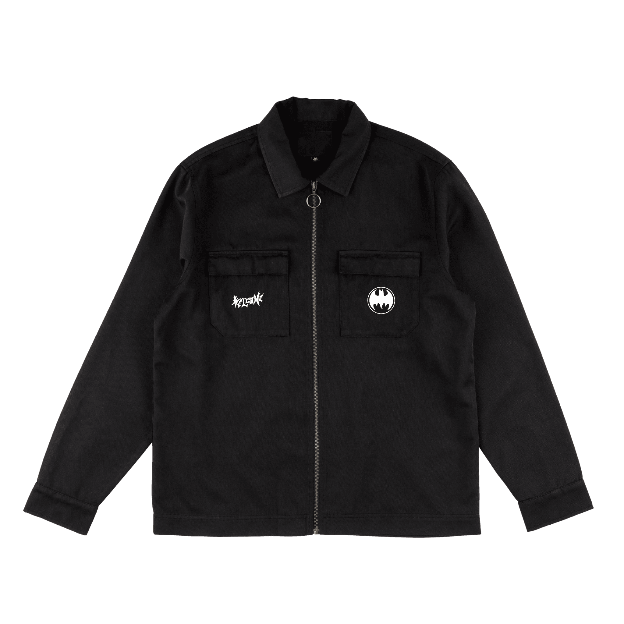 WELCOME X BATMAN GOTHAM WORK SHIRT - One Revolver Surfboards