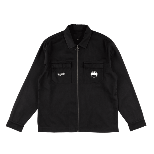 WELCOME X BATMAN GOTHAM WORK SHIRT - One Revolver Surfboards