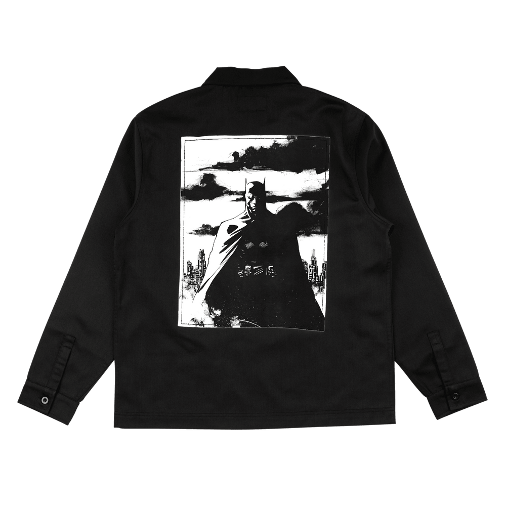 WELCOME X BATMAN GOTHAM WORK SHIRT - One Revolver Surfboards