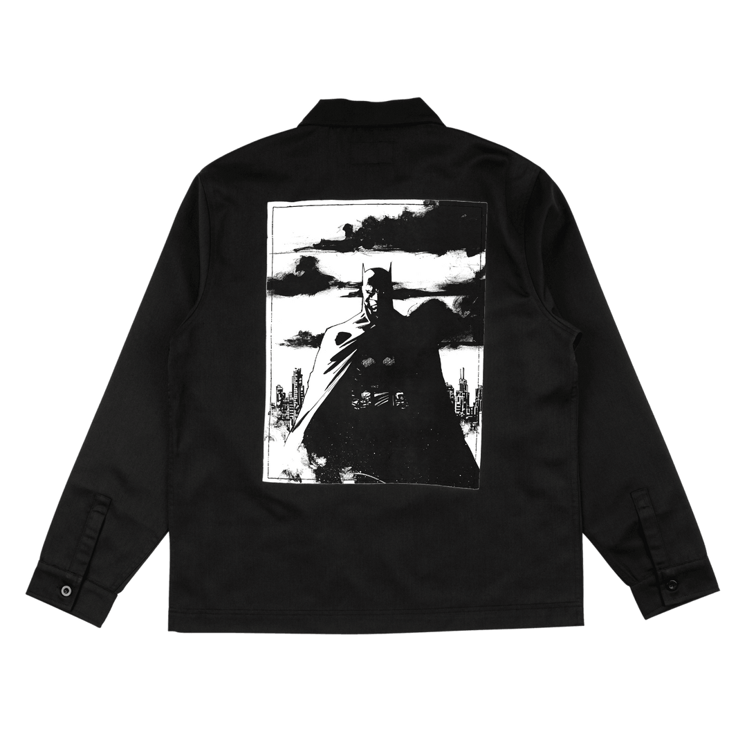 WELCOME X BATMAN GOTHAM WORK SHIRT - One Revolver Surfboards