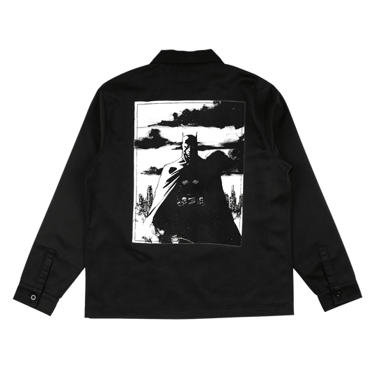WELCOME X BATMAN GOTHAM WORK SHIRT - One Revolver Surfboards