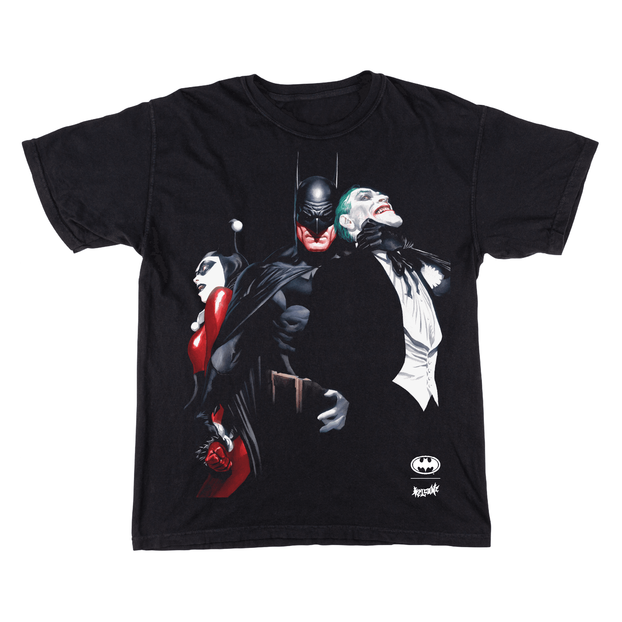WELCOME x BATMAN HARLEY AND JOKER T-SHIRT - One Revolver Surfboards