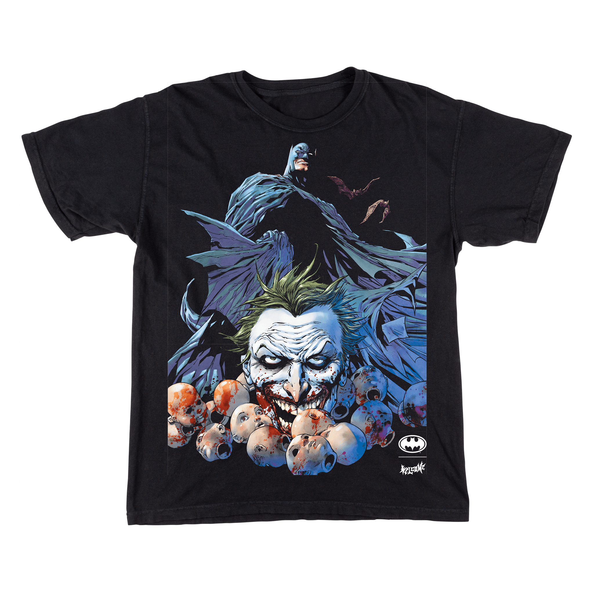 WELCOME x BATMAN HEADS UP T-SHIRT - One Revolver Surfboards