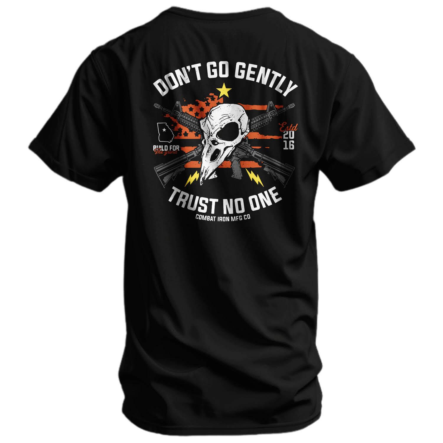 One Revolver Surfboards - Don't Go Gently. Trust No One Men's T-Shirt GRAPHIC T-SHIRT