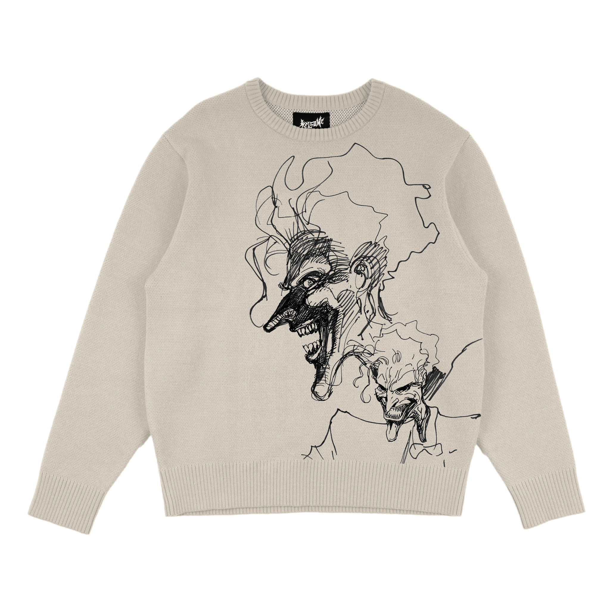 WELCOME x BATMAN JOKER KNIT SWEATER - One Revolver Surfboards