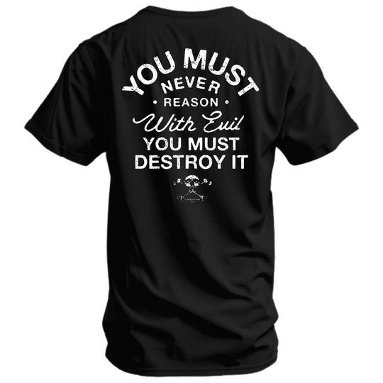 One Revolver Surfboards - You Must Never Reason With Evil You Must Destroy It Men&