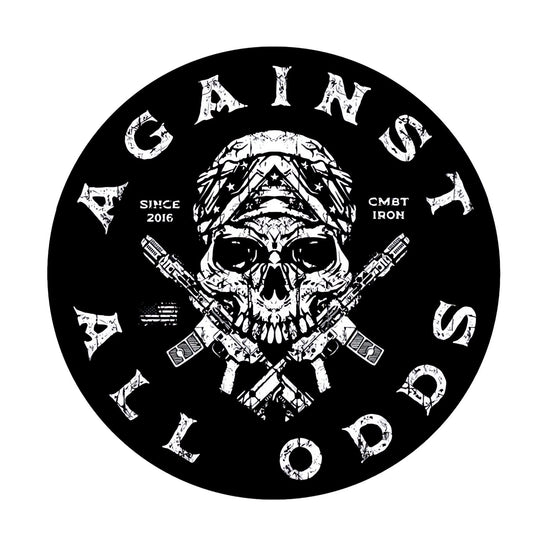 Against All Odd's Skull Decal