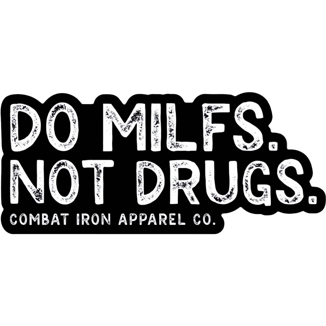 Do Mils. Not Drugs. Decal Sticker - One Revolver Surfboards