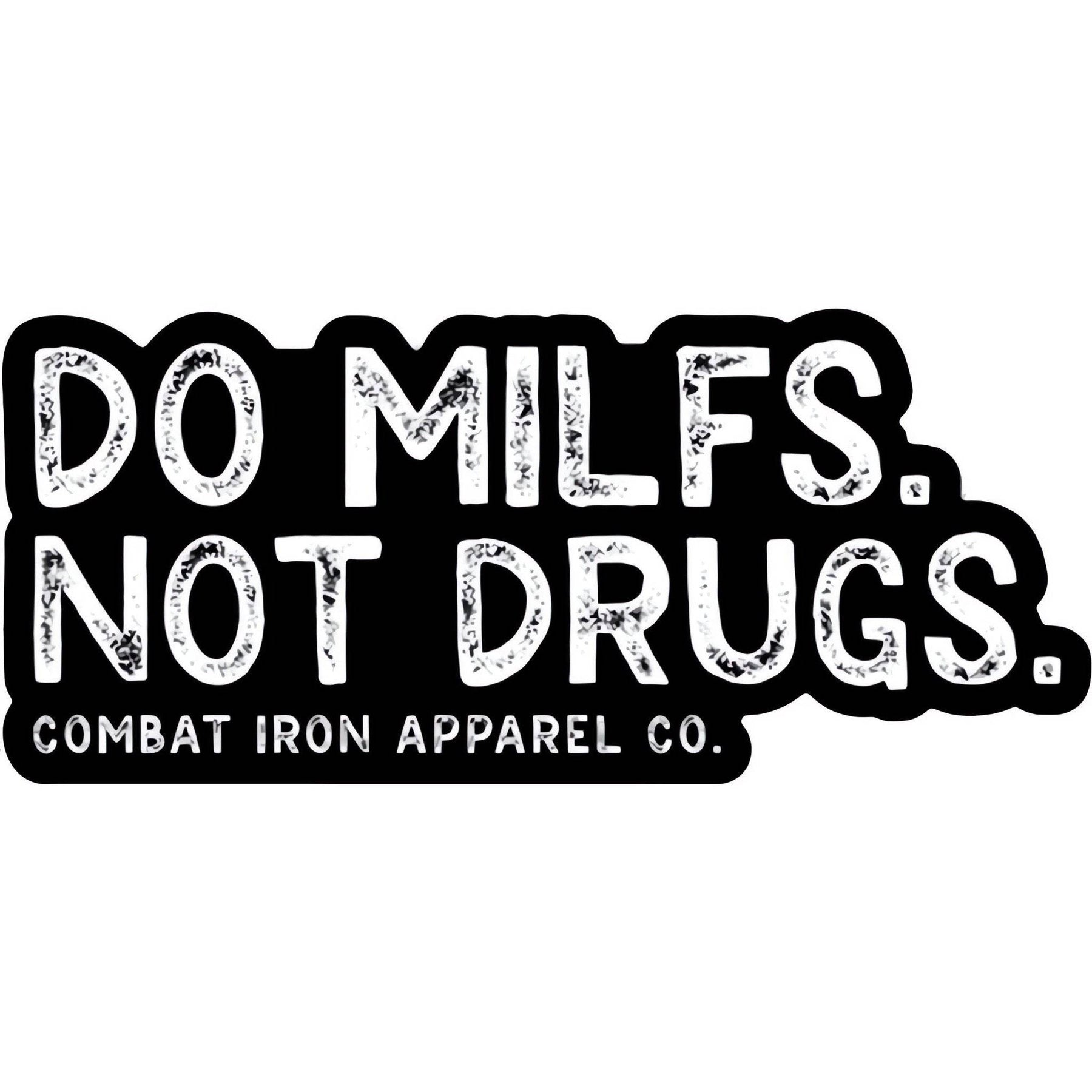 Do Mils. Not Drugs. Decal Sticker - One Revolver Surfboards