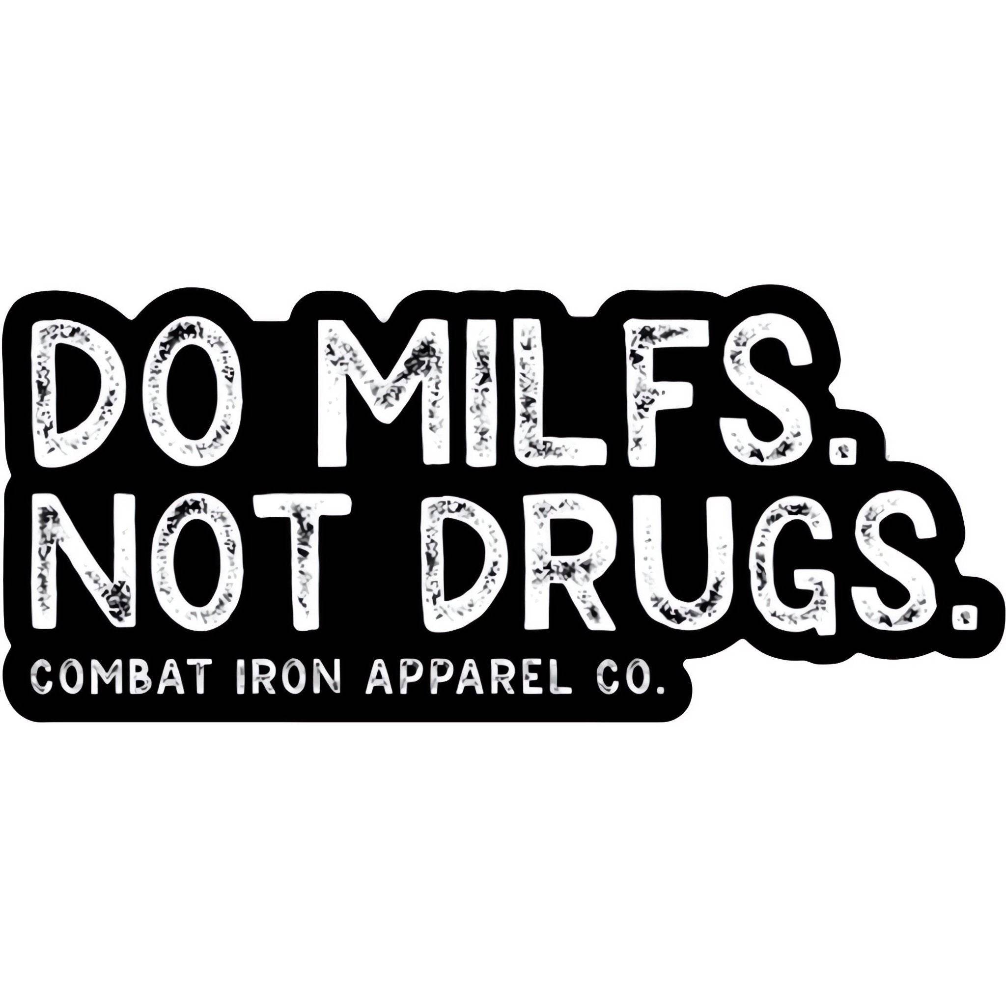 Do Mils. Not Drugs. Decal Sticker - One Revolver Surfboards