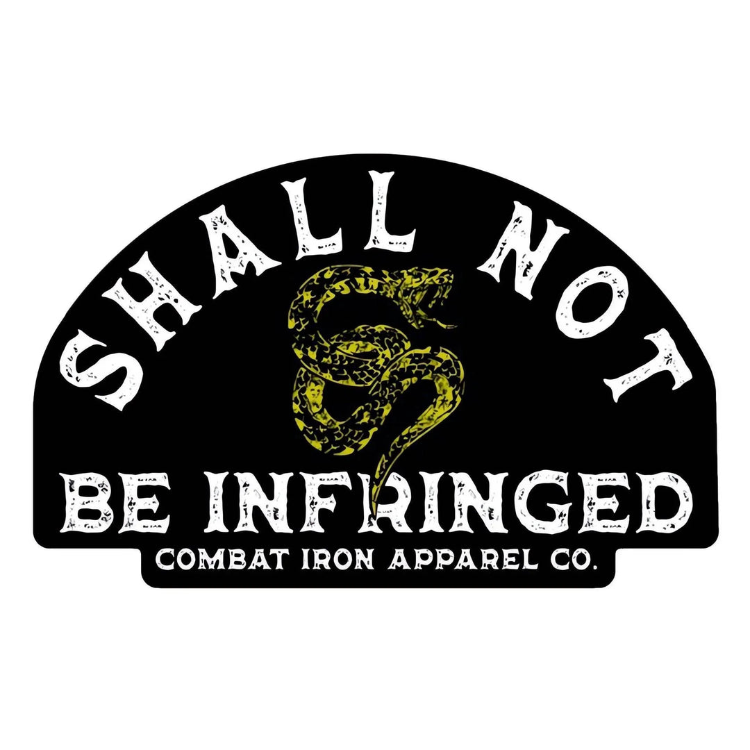 One Revolver Surfboards - Shall Not Be Infringed Decal DECAL