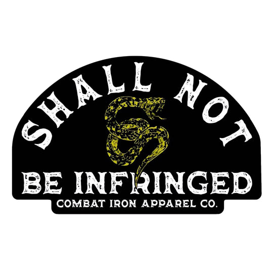 One Revolver Surfboards - Shall Not Be Infringed Decal DECAL