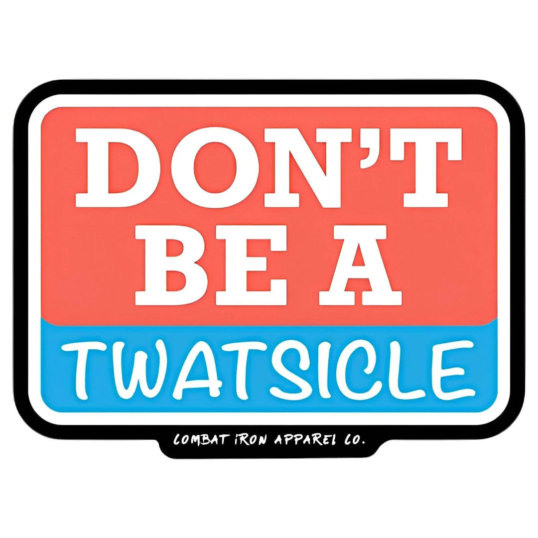 One Revolver Surfboards - Don't Be A Twatsicle Decal DECAL