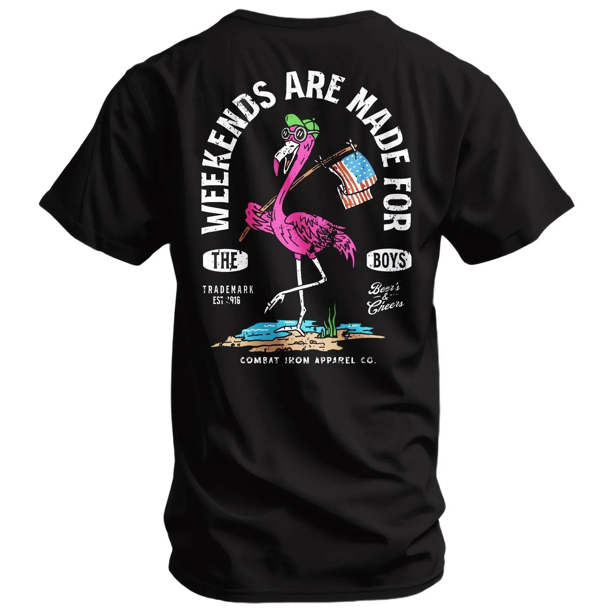 One Revolver Surfboards - Weekends Are Made For The Boys Men's T-Shirt GRAPHIC T-SHIRT