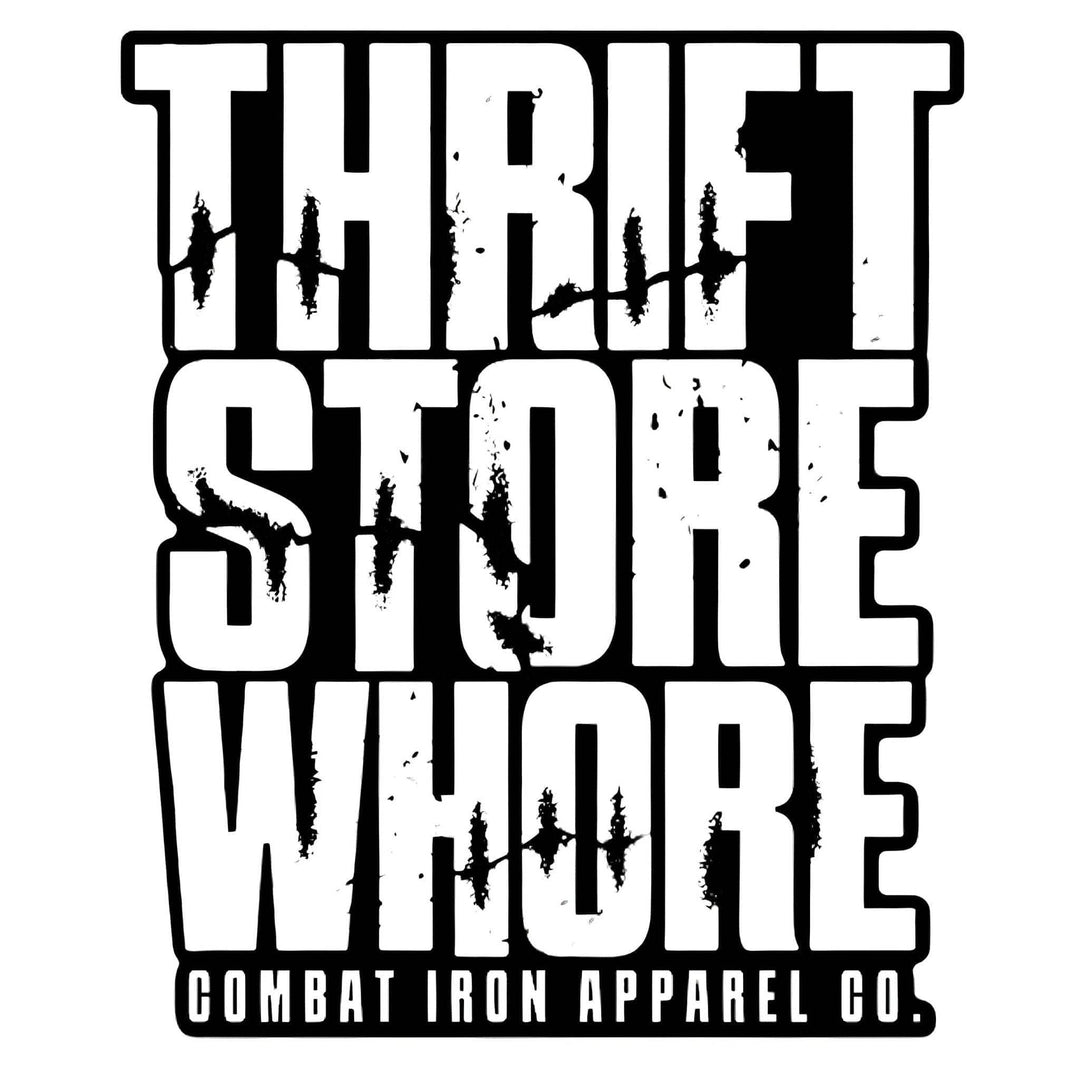 Thrift Store Whore Decal - One Revolver Surfboards