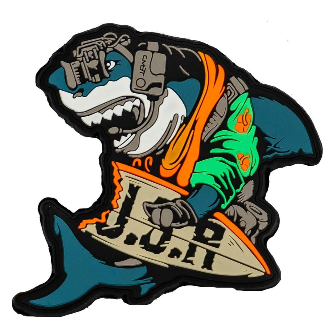 USA Tactishark PVC Patch - One Revolver Surfboards